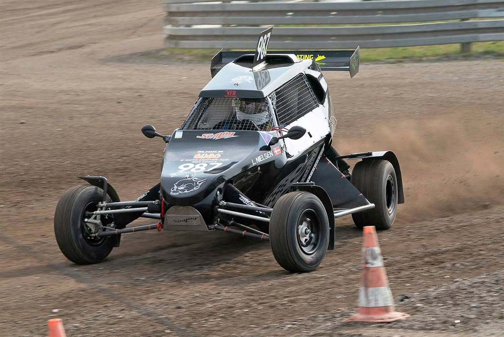 Lars Nielsen ser frem til sin ekstra ”ilddåb” mod de skandinaviske kørere i CrossCar.
(Foto: k-j-foto)